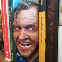 Jack Nicholson El Resplandor Busto librería | Escultura Realista