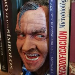 Jack Nicholson El Resplandor Busto librería | Escultura Realista