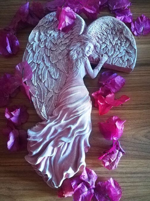 Escultura Angel de la Guarda Marco de Puerta