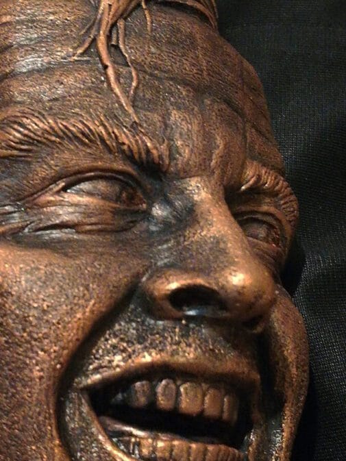 Escultura de Jack Torrance el Resplandor | Resina tipo Bronce