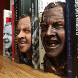 Jack Torrance El Resplandor Busto en Resina | Estilo Cobre, Bronce