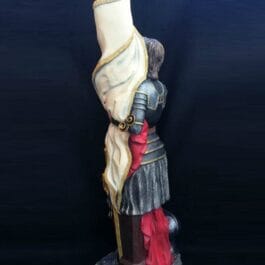 Juana de Arco Escultura Realista en Resina 46 cm | Imagen Religiosa