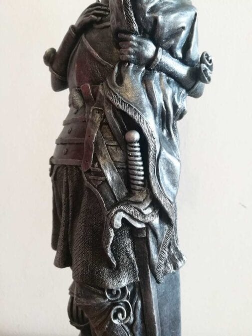 Estatua De Santa Juana De Arco Espada Hierro