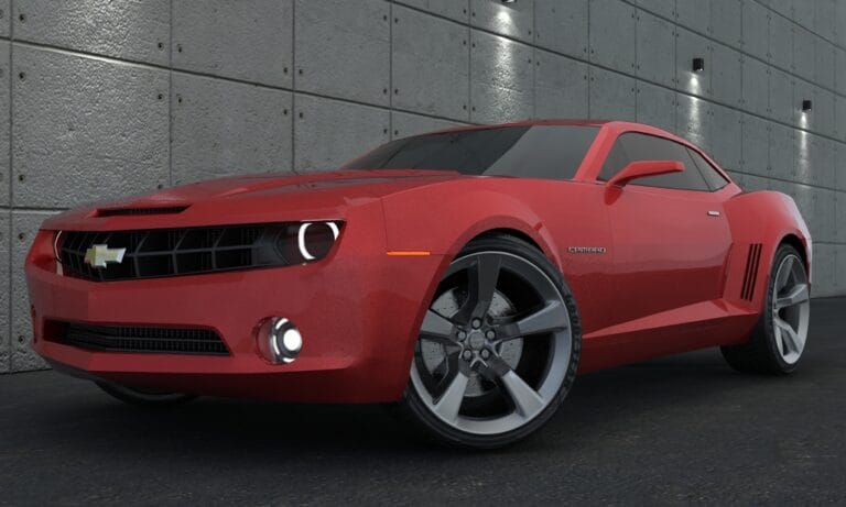 Chevrolet Camaro SS 2010 Diseño 3D Auto | Modelado 3D
