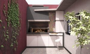Diseño y Modelado 3D de Parrilla Moderna