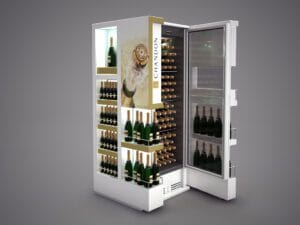 Modelado 3D | Render 3D Heladera Expositor Chandon