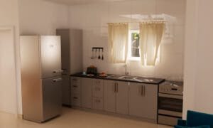 Render Arquitectura Precio | Cocina
