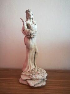 Diosa de la Fortuna en Yeso