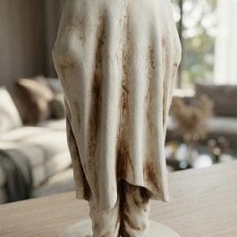 Escultura Hermano Miguel Maresco en Yeso Piedra | 22 cm