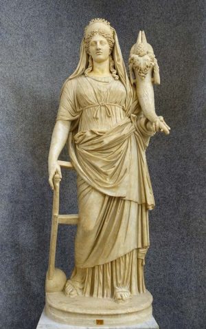 Estatua Diosa Fortuna Museo Vaticano